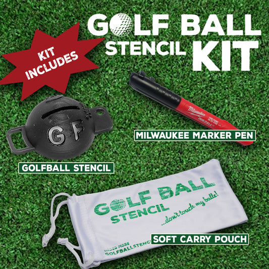Golf Ball Stencil Kit